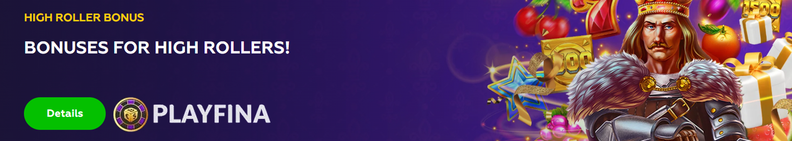 Playfina Casino Promotions